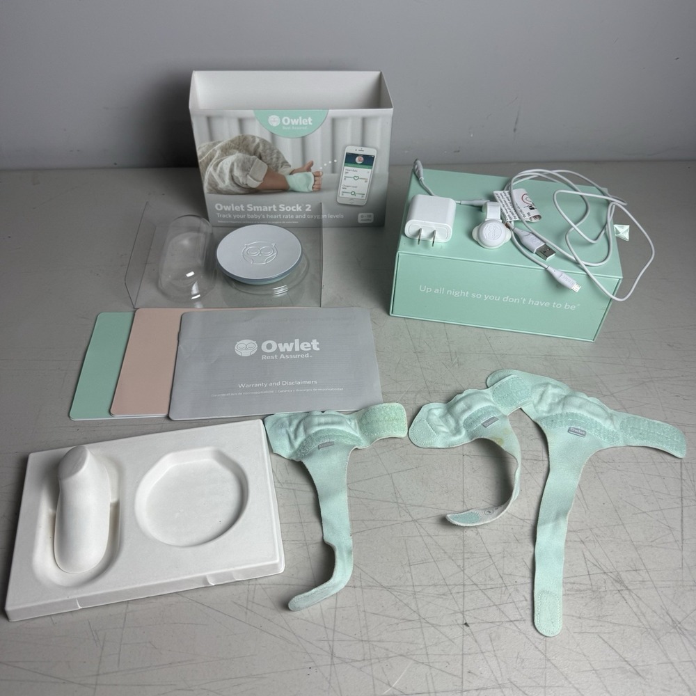 Owlet Smart Sock 2 Baby Heart Rate and Oxygen Monitor 0-18 months (Check Desc.) - Picture 3 of 8